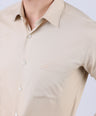 Crocodile Slim Fit Semi Casual Shirt - Wheat
