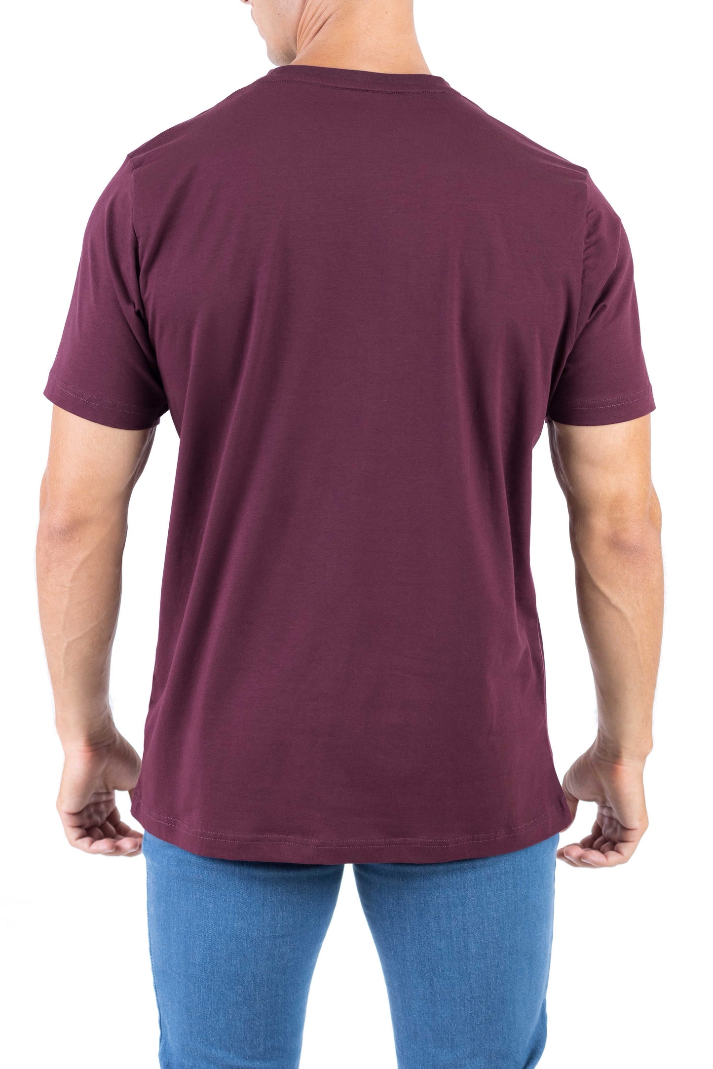 Crocodile Crew Neck Single Jersey Regular Fit - Biking Red