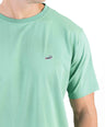 Crocodile Crew Neck Single Jersey Regular Fit - Light Green