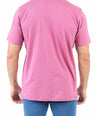Crocodile Crew Neck Single Jersey Regular Fit - Rose Pink