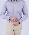 Crocodile Men Semi Casual Slim Fit Shirt - Purple