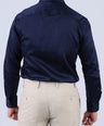 Crocodile Men Evening Slim Fit Shirts - Navy