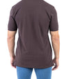 Crocodile Regular Fit Pima Polo - Coffee