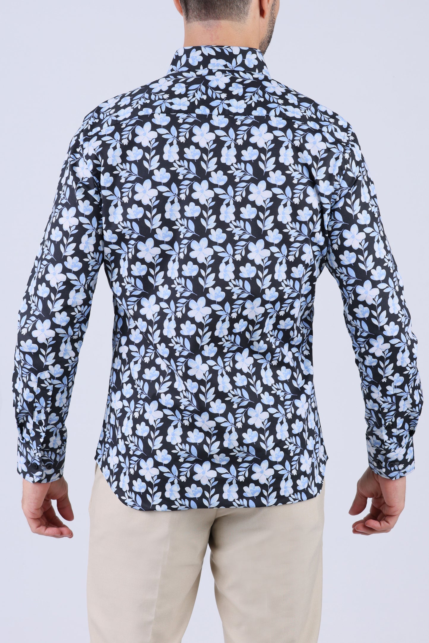 Crocodile Men Evening Slim Fit Shirts - Printed