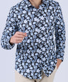 Crocodile Men Evening Slim Fit Shirts - Printed