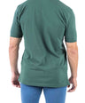 Crocodile Regular Fit Pima Polo - Green Pineneedle