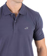 Crocodile Regular Fit Pima Polo - Nine Iron