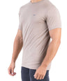 Crocodile Crew Neck Single Jersey Action Fit - Brown