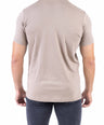 Crocodile Crew Neck Single Jersey Action Fit - Brown