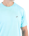Crocodile Crew Neck Single Jersey Regular Fit - Baby Blue