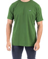 Crocodile Crew Neck Single Jersey Regular Fit - Green Storm