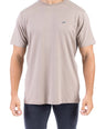 Crocodile Crew Neck Single Jersey Regular Fit - Brown