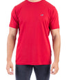 Crocodile Crew Neck Single Jersey Regular Fit - Crimson