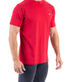Crocodile Crew Neck Single Jersey Regular Fit - Crimson