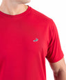 Crocodile Crew Neck Single Jersey Regular Fit - Crimson