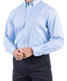 Crocodile Men Formal Plain Regular Fit Shirt - Sky Blue