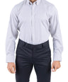 Crocodile Men Formal Plain Regular Fit Shirt - Cream