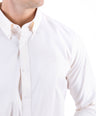 Crocodile Men Formal Plain Slim Fit Shirt - Cream Gold