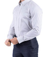 Crocodile Men Formal Plain Slim Fit Shirt - Cream