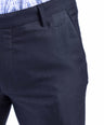 Crocodile Formal Entry Dark Plain Slim Fit Trouser - Black