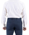 Crocodile Men Formal Plain Regular Fit Shirt - Cream Gold