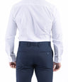 Crocodile Men Formal Plain Slim Fit Shirt - Vapous Gray