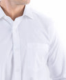 Crocodile Men Formal Plain Slim Fit Shirt - Vapous Gray