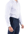 Crocodile Men Formal Printed Slim Fit Shirt - Brown Tane