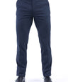 Crocodile Formal Entry Plain Slim Fit Trouser - Navy