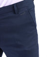 Crocodile Formal Entry Plain Slim Fit Trouser - Navy