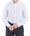 Crocodile Men Formal Printed Slim Fit Shirt - Brown