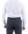 Crocodile Men Formal Printed Slim Fit Shirt - Brown
