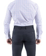 Crocodile Men Formal Checks Slim Fit Shirt - Cosmic Blue