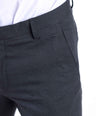 Crocodile Formal Entry Plain Slim Fit Trouser - Charcoal