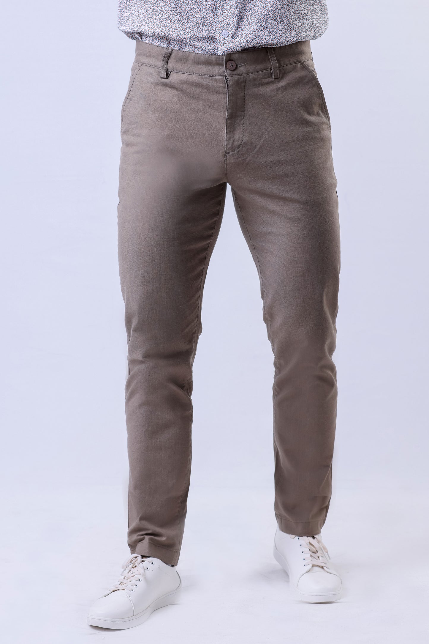 CROCODILE MEN SLIM FIT CHINO-Cloud Burst