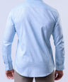 CROCODILE MEN SEMI CASUAL SHIRTS SLIM FIT FS-Dream Blue