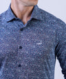 CROCODILE MEN SEMI CASUAL SHIRTS SLIM FIT FS-Navy