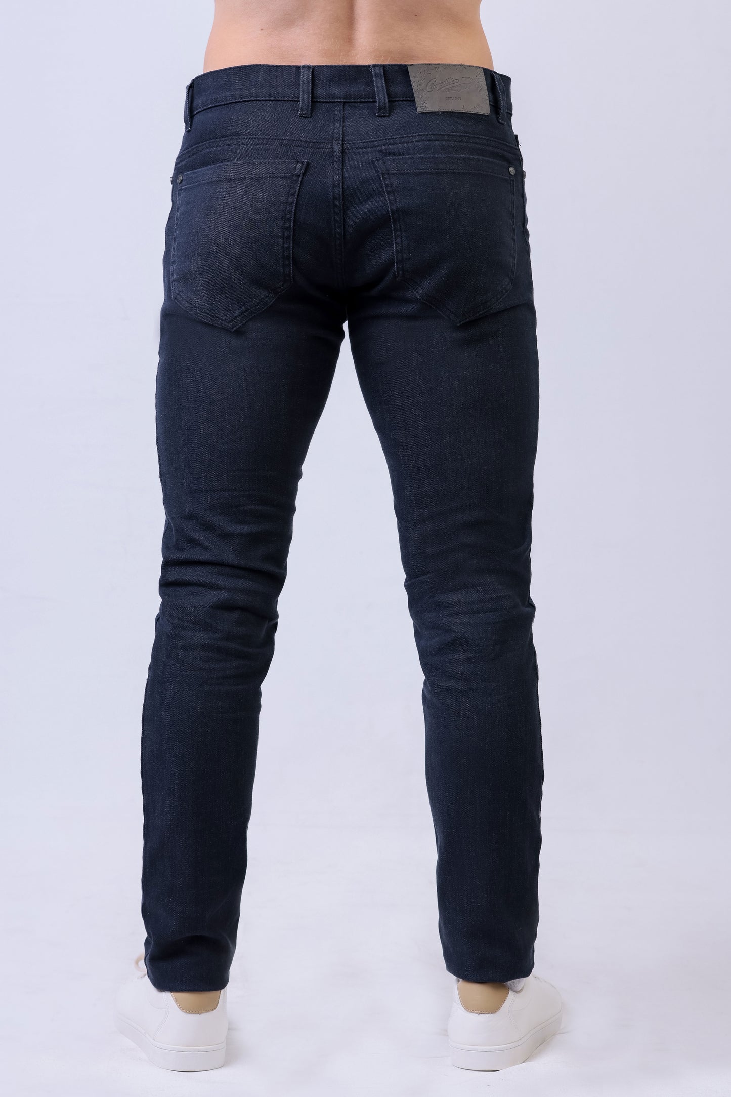 CROCODILE MEN SLIM FIT ENTRY DENIM-Blue Depths
