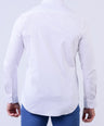 CROCODILE MEN SEMI CASUAL SHIRTS SLIM FIT FS-Snow White