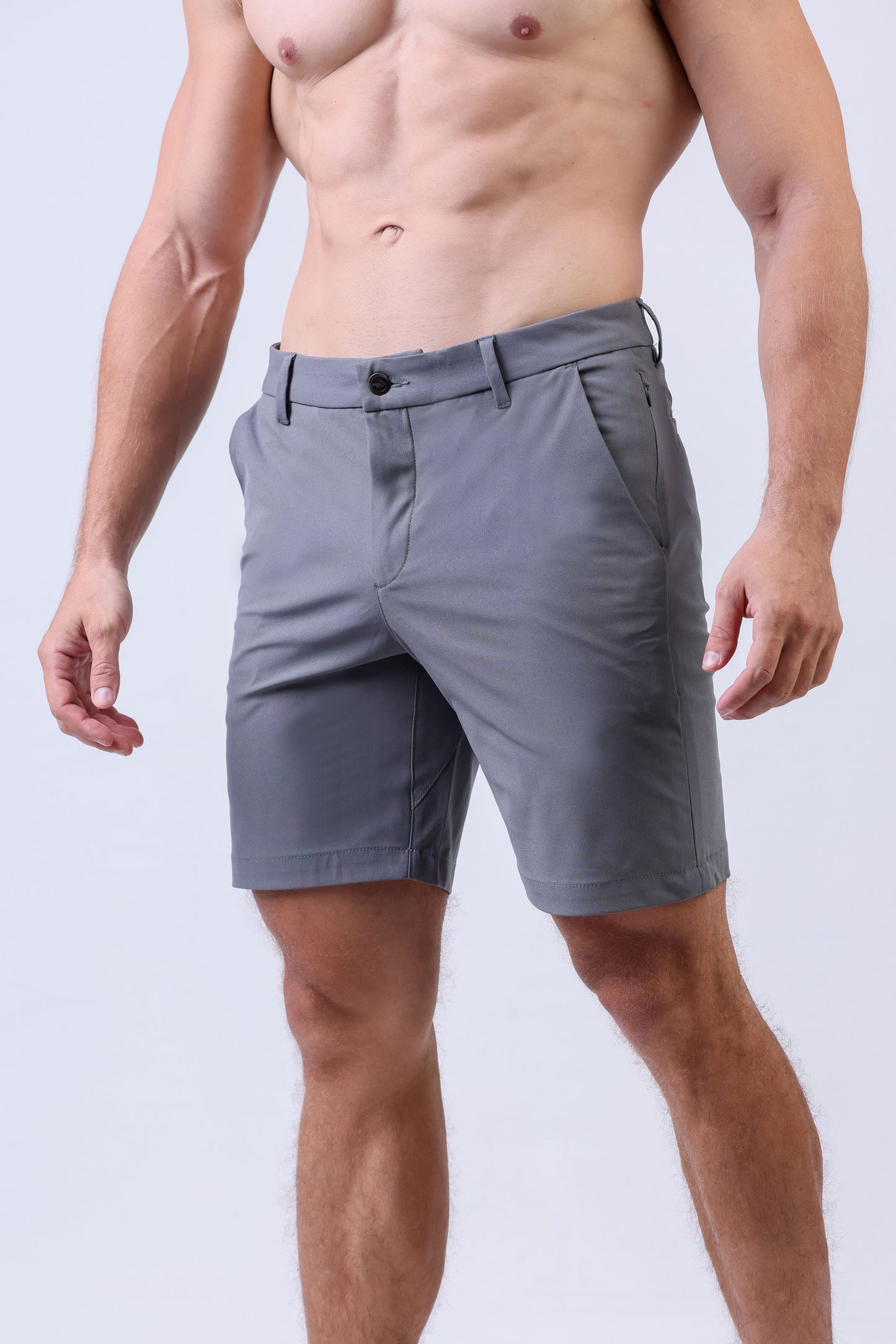 CROCODILE MEN SHORT-Charcoal