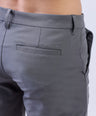 CROCODILE MEN SHORT-Charcoal