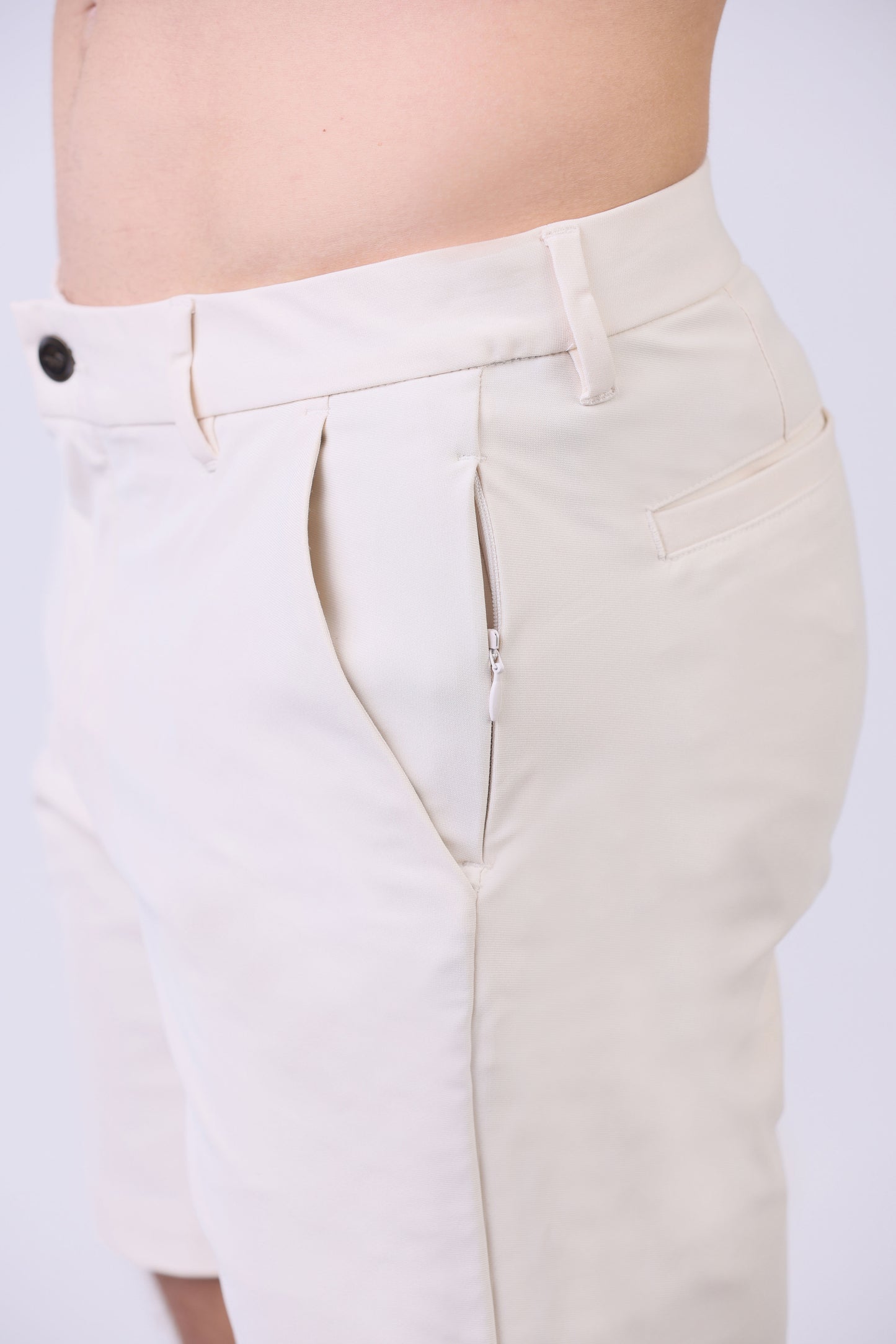 CROCODILE MEN SHORT-Brown Bleached