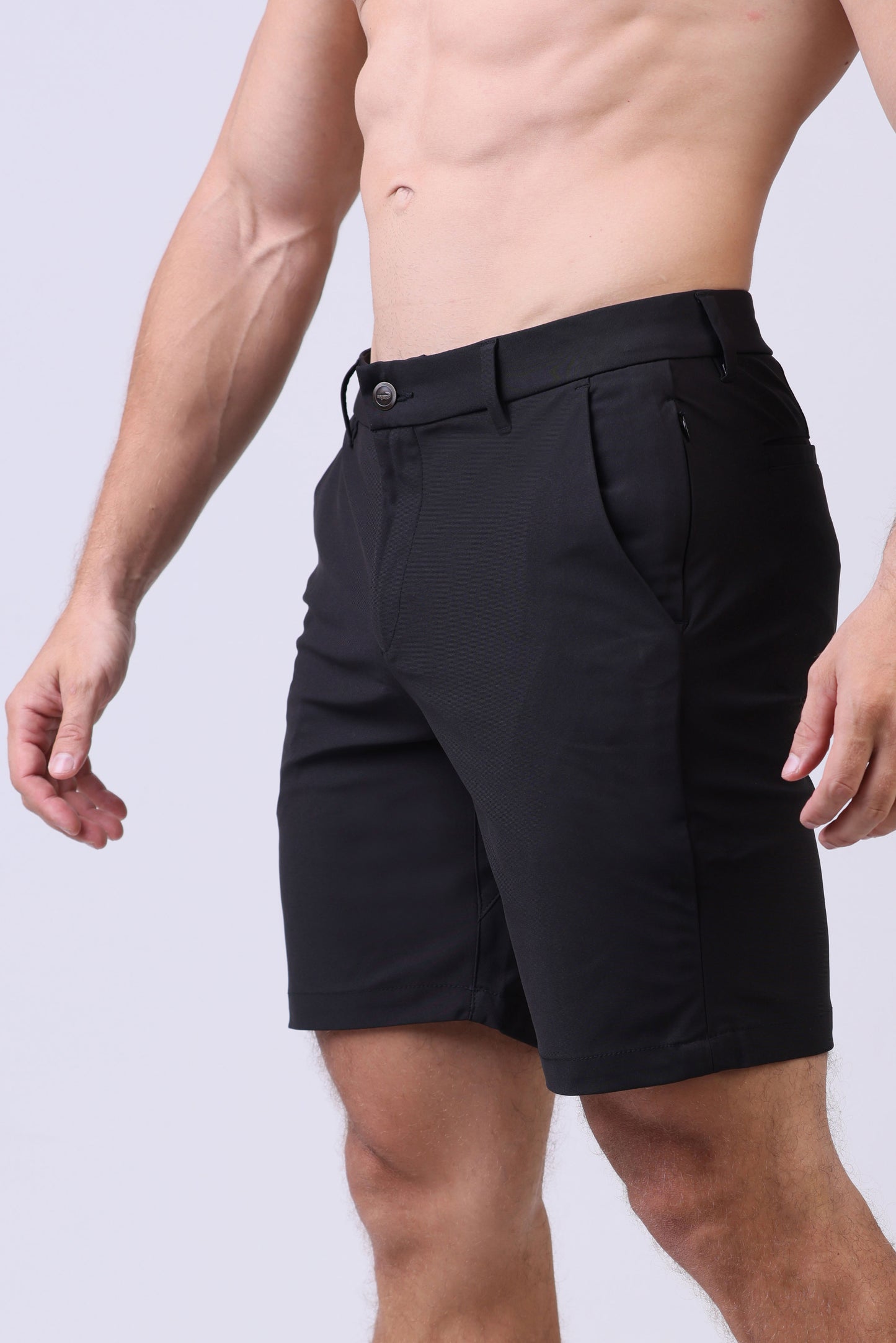 CROCODILE MEN SHORT-Black Inck