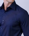 CROCODILE MEN EVENING SHIRT SLIM FIT FS - Astral Aura