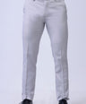 CROCODILE MEN ENTRY FORMAL SLIM FIT TROUSER-Cloud Burst