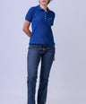 CROCODILE LADIES PIMA POLO HS-True Navy