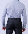 CROCODILE MEN FORMAL SEASONAL SHIRT SLIM FIT FS- Blue Depths
