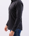 Crocodile Semi Casual Slim Fit-Pirate Black