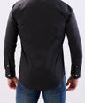Crocodile Semi Casual Slim Fit-Pirate Black