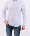 Crocodile Semi Casual Stripe Regular Fit-Insignia Blue